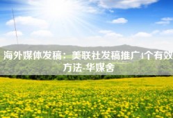 海外媒体发稿：美联社发稿推广4个有效方法-华媒舍