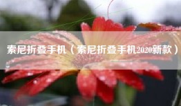 索尼折叠手机（索尼折叠手机2020新款）