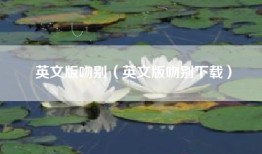 英文版吻别（英文版吻别下载）